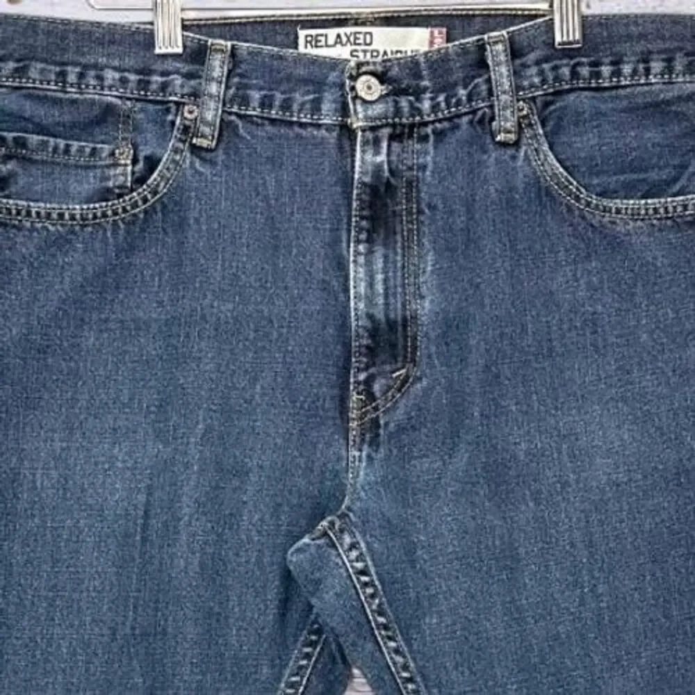 VTG 2000's Levi's 559 Men's Jeans Relaxed Straight Dark wash W38 X L30‎ Y2K